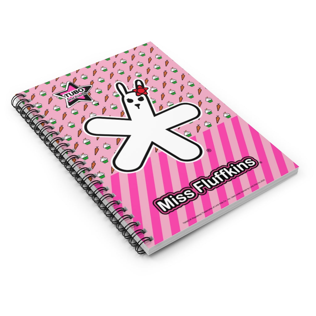 Miss Fluffkins Spiral Notebook - Ruled Line