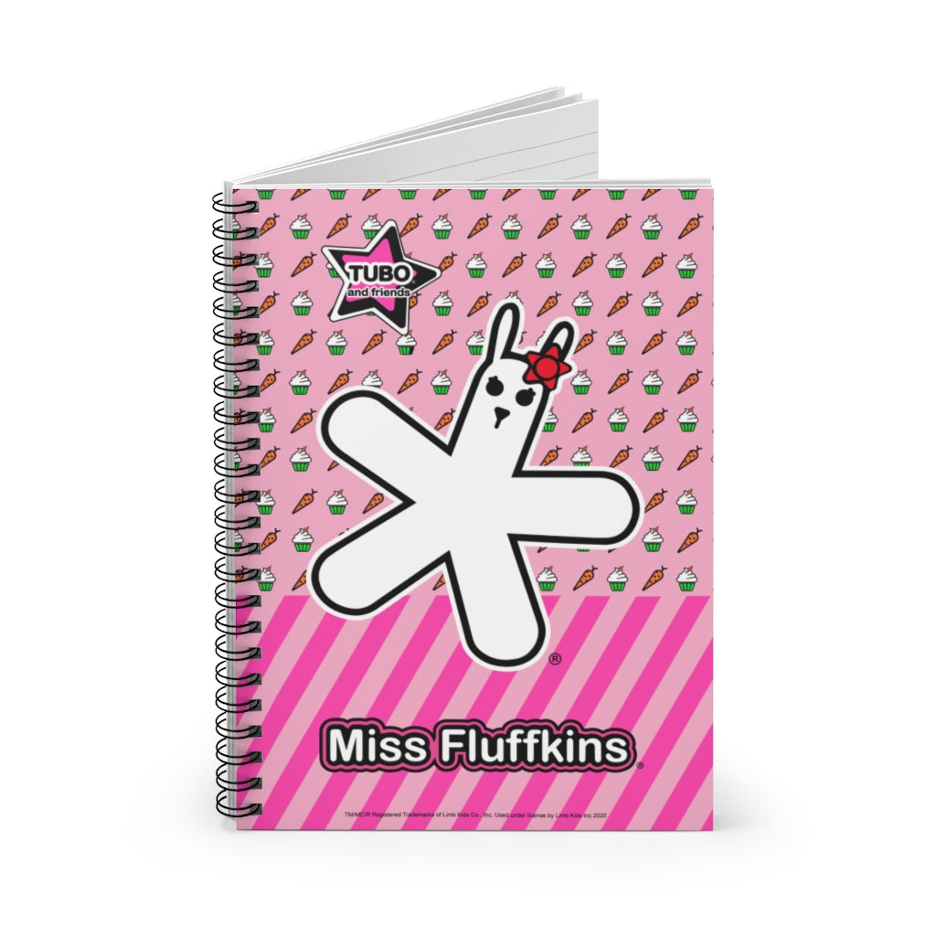 Miss Fluffkins Spiral Notebook - Ruled Line