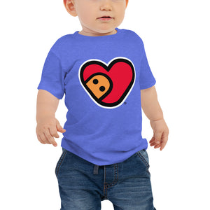 TUBO Heart Baby Jersey Short Sleeve Tee