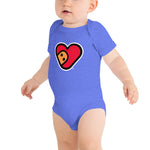 TUBO Heart baby one piece