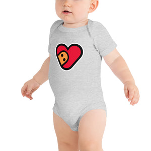 TUBO Heart baby one piece