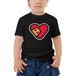 TUBO Heart Toddler Short Sleeve Tee