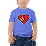 TUBO Heart Toddler Short Sleeve Tee