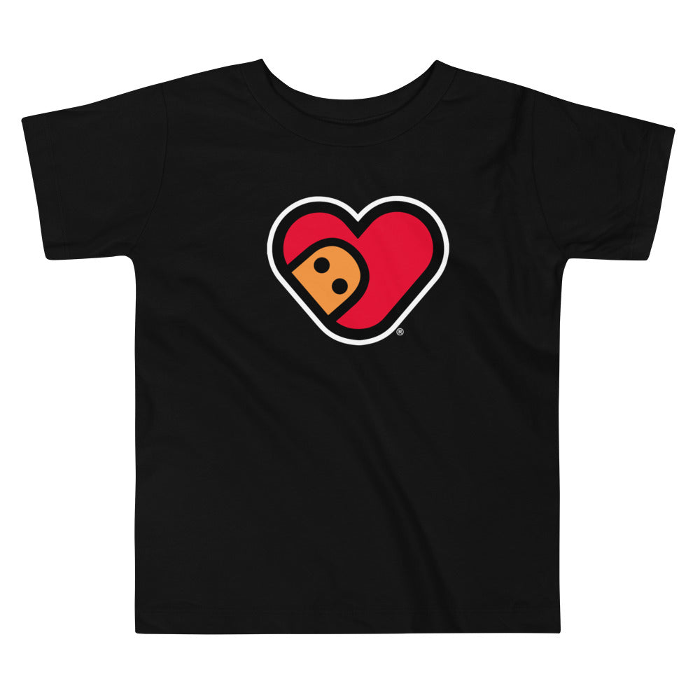 TUBO Heart Toddler Short Sleeve Tee