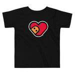 TUBO Heart Toddler Short Sleeve Tee