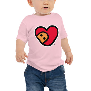 TUBO Heart Baby Jersey Short Sleeve Tee