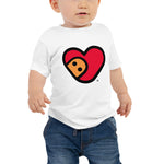 TUBO Heart Baby Jersey Short Sleeve Tee