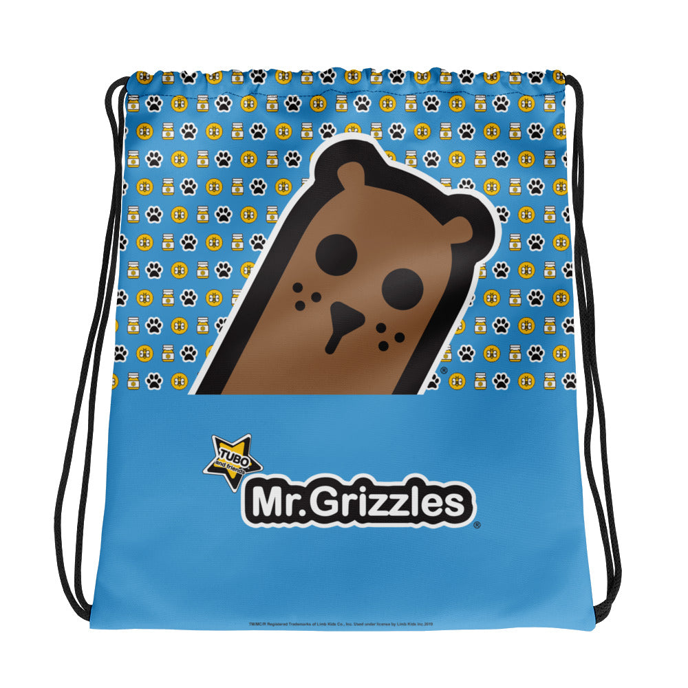 Mr.Grizzles Drawstring bag